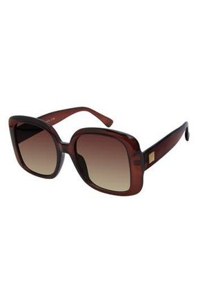 Vince Camuto 44mm Square Sunglasses in Brown at Nordstrom Rack