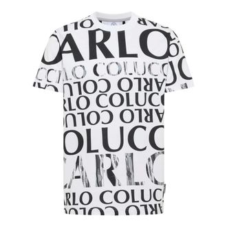 Carlo Colucci Heren, Tops, Wit, Maat: S Katoen