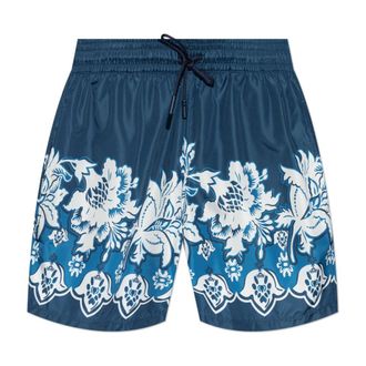 Etro Etro, Beachwear, male, Blue, Size: XL Classic Swim Shorts