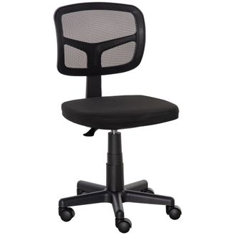 Vinsetto Small Office Chair without Arms - Ergonomic Swivel Mesh Desk Chair | TJ Hughes