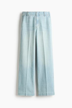 H&M Straight High Jeans - Blue