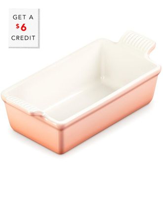 LE CREUSET Heritage Loaf Pan With $6 Credit