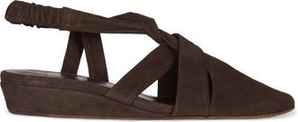 Cortana Schoenen, Dames, Bruin, 41 EU, Leer, Knoop, donkerbruine puntige schoen