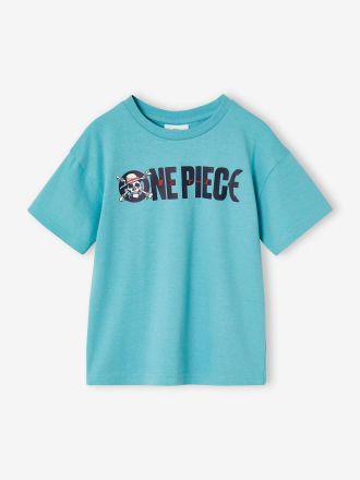 OnePiece Jungen T-Shirt ONE PIECE mit Logoprint graublau