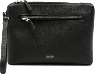 Tom Ford Kara Small Crossbody Tas - Heren - Schoudertassen - Zwart - ONE Size - Leer - Tassen