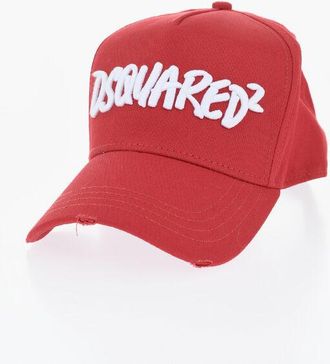 Dsquared2 Solid Color Cap with Embossed Logo size Unica