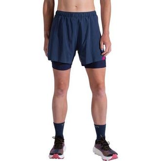 La Sportiva Flow 5In Short - Womens in Night Sky/cypress at Nordstrom, Size X-Small