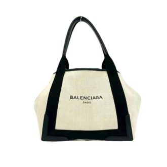Balenciaga Pre-owned Tote Bags, female, Beige, Size: ONE SIZE Pre-owned Navy Cabas Handbag
