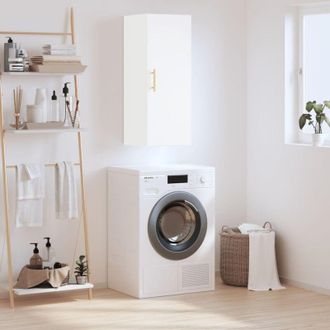 vidaXL Furniture Limited - Armario De Pared Blanco 34,5x34x90 Cm