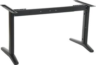 OEM Estructura De Escritorio O Mesa Stl-01 Con Viga Extensible - Negra