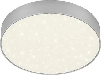 Briloner Plafoniera Led Flame Star 21 Cm 16w 1600lm Efecto Cielo Estrellado Argento