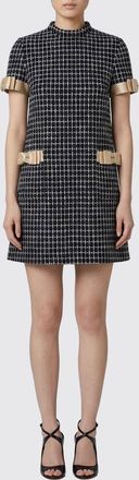 Valentino Abito in lana vergine e cotone con fiocchi Valentino