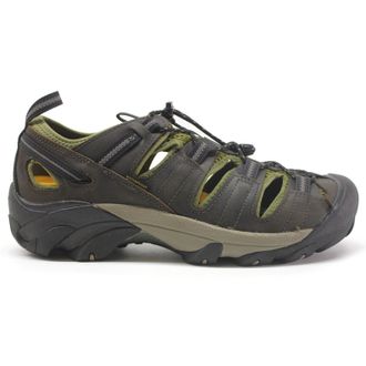 Keen Arroyo II Leather Textile Mens Lace Up Shoes - Canteen Black - Size:UK 10.5
