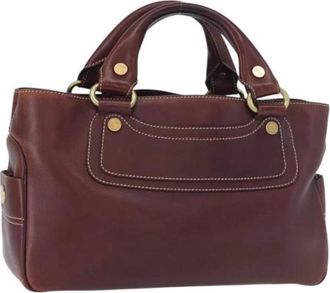 Celine Pre-owned Handbags, female, Brown, Size: ONE SIZE Pre-owned Vintage Handbag