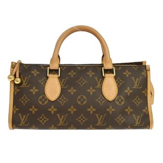 Louis Vuitton Popincourt Handle Bag Monogram Canvas Brown Canvas Handbag (Pre-Owned)