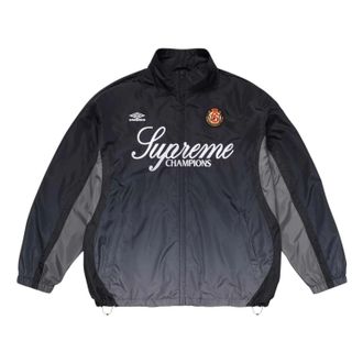 SUPREME x Umbro Gradient Track Jacket Black FW25J81-BLACK