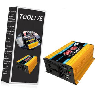 OEM Convertitore Di Tensione, Convertitore Da 12v A 220v, Inverter A Onda Sinusoidale Da 4000w Per Auto, Convertitore Da Cc 12v A 220v/110v Con Doppio Dis
