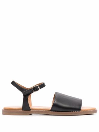 Geox Naileen leather sandals - women - Leather/Rubber/Leather - 37 - Black