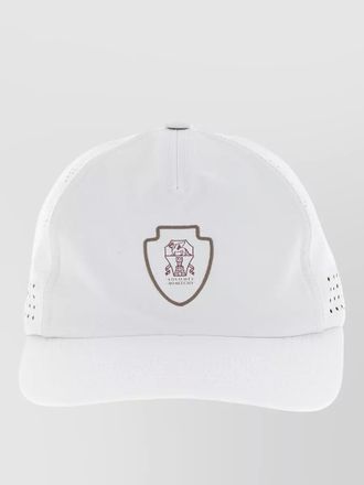Brunello Cucinelli nylon logo baseball cap