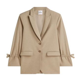 Summum Dames, Jassen, Beige, Maat: XS Viscose