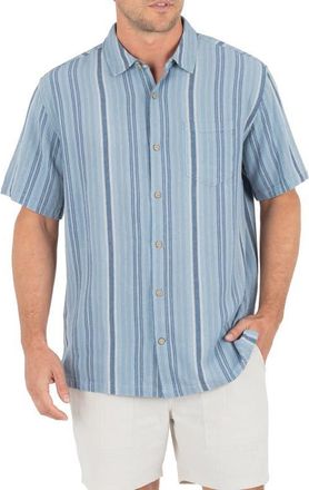 Hurley Oceanside Short Sleeve Button-Up Shirt in Spring Breeze at Nordstrom, Size Xx-Large