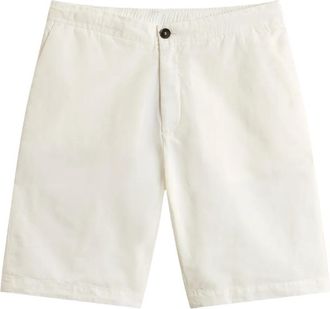 Woolrich Shorts in lino - Bianco