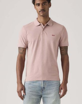 Levi's Housemark Vintage - Polo viola fiammato-Rosa