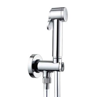OEM Douchette Wc - Arr&ecirc;t Automatique - Finition Chrom&eacute;e - Pour Toilettes - 1 Pi&egrave;ce
