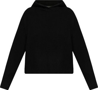 AllSaints Felpa Ines con cappuccio - Nero