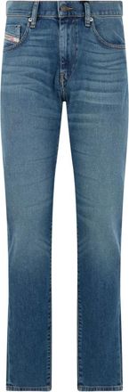 Diesel D-Strukt Jeans - Heren - Slim Fit Jeans - Blauw - W29 - Katoen - Jeans