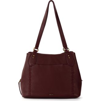 The Sak Melrose Satchel Bag in Black Cherry at Nordstrom