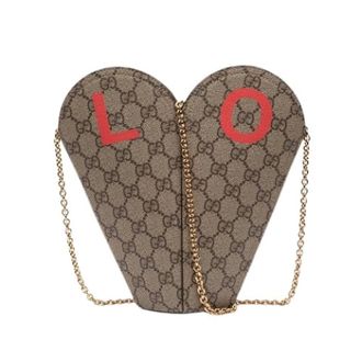 Gucci Pre-owned Cross Body Bags, female, Brown, Size: ONE SIZE Pre-owned Canvas Cross Body Bag