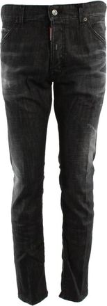 Dsquared2 Cool Guy Jean - Heren - Slim Fit Jeans - Zwart - 2XL - Katoen - Jeans