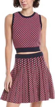 525 america Crochet Jacquard Tank Top