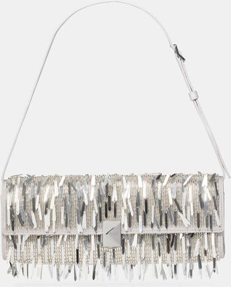 Kate Spade New York Deco Embellished Soft Mini Shoulder