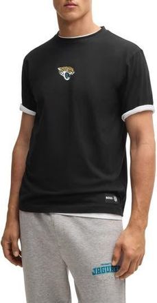 BOSS x NFL Stretch Cotton Graphic T-Shirt in Jacksonville Jaguars - D. Grey at Nordstrom Rack, Size Xxx-Large