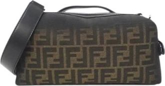Fendi Pre-owned Vintage Crossbody Bag - Dames - Vintage Schoudertas - Bruin - ONE Size - Leer - Vintage