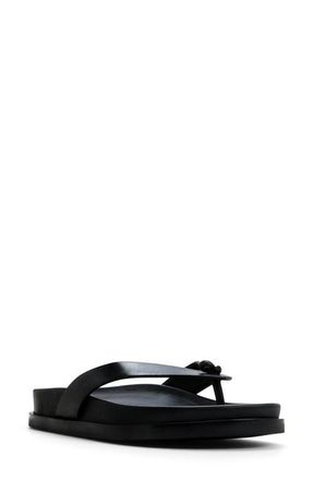 G.H. Bass & Co. Wynn Platform Flip Flop in Black at Nordstrom, Size 11