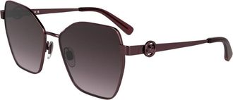 Longchamp LO180S 601 Womens Sunglasses Burgundy Size 58