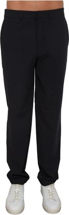 A|X Armani Exchange Trouser Blu - Heren - Nette broeken - Blauw - W33 - Wol - Broeken