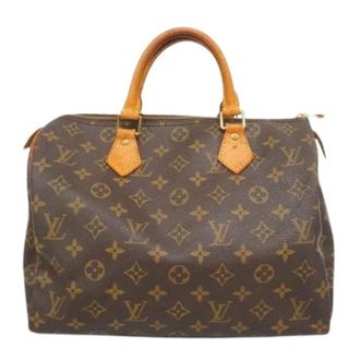 Louis Vuitton Pre-owned Handbags, female, Brown, Size: ONE SIZE Pre-owned Speedy 30 Handbag