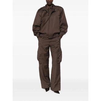 Frankie Shop Kelly Cargo Trousers - Brown