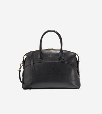 Cole Haan Womens Lady Satchel - Black
