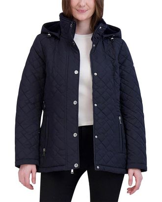 Shelli Segal Laundry By Shelli Segal Snowchic New Graphic Quilted Jacket