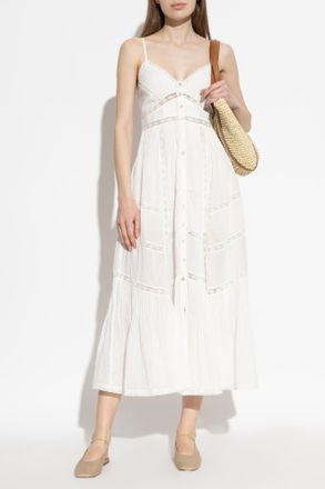 LoveShackFancy Dress Esilda, Womens, White