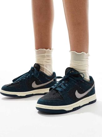 Nike Dunk Low SEA - Sneakers in denim blu scuro