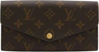 Louis Vuitton Pre-owned Wallets, female, Brown, Size: ONE SIZE Pre-owned Vintage Canvas Wallet