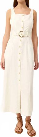 Marie Oliver Whitner Midi Dress In Ivory