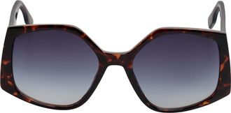Karl Lagerfeld Womens Modern Square Sunglasses for Women KL6208S - Brown - One Size