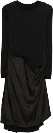 Maison Margiela Maxi Kleedjes - Dames - Casual kleedjes - Zwart - XS - Kleedjes